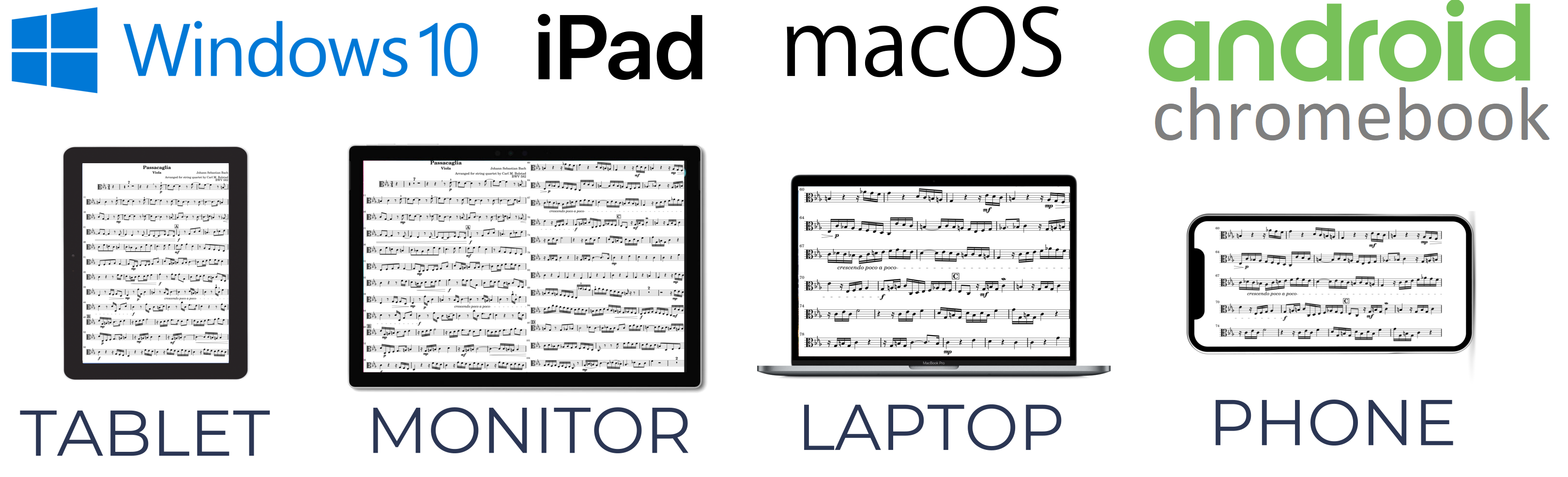 MusicReader MusicReader digital music stand software display